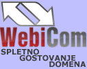 Webicom hosting domain